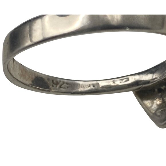 Sterling Silver Turtle Ring Size 8.5 Hatching Egg 4g Nature Rebirth Boho Unisex - Picture 10 of 10